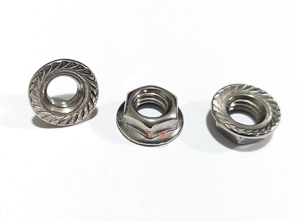 不銹鋼法蘭面螺母